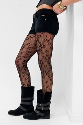 Collant Lèvres Urban Outfitters Noir - Taille M/L (moyen/grand) - Neuf Dans Sa Boîte