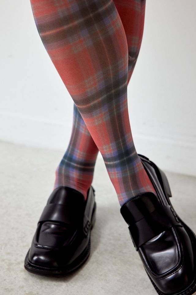 Out From Under Tartan Print Tights #1