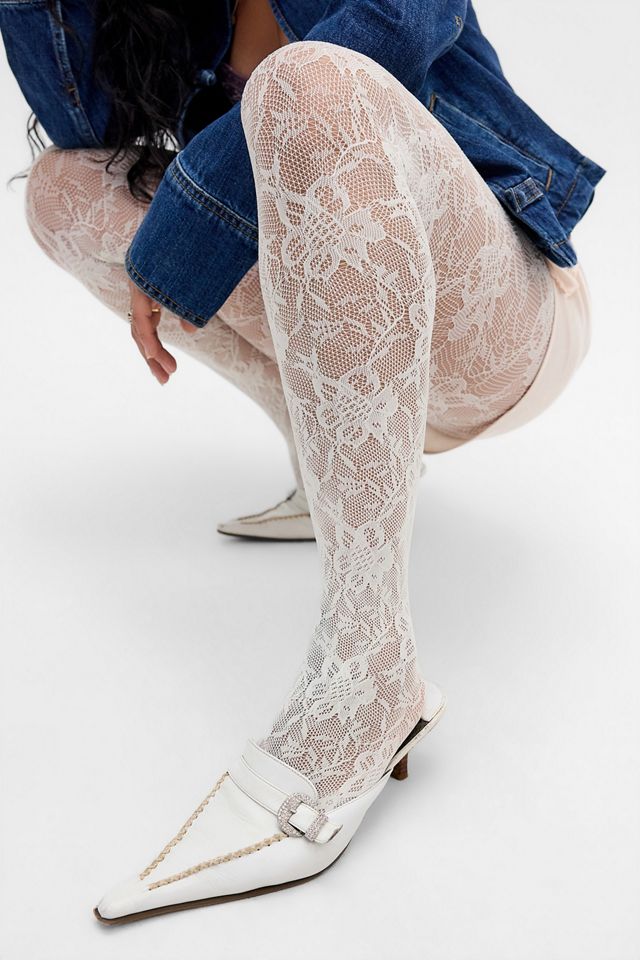 Medias Transparentes Florales Out From Under #1