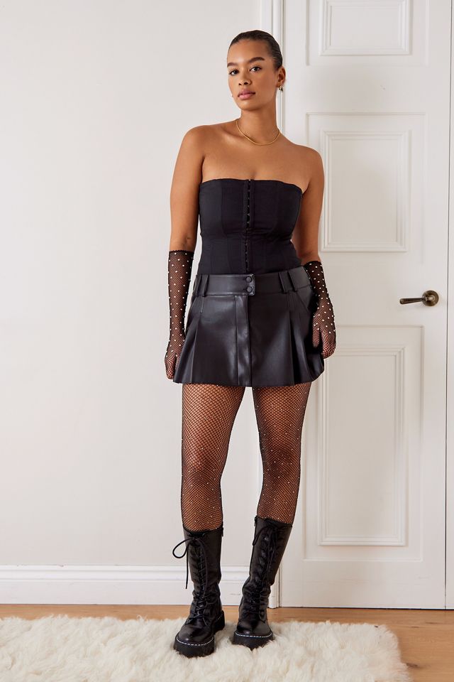 Out From Under Diamante Fishnet Tights #1