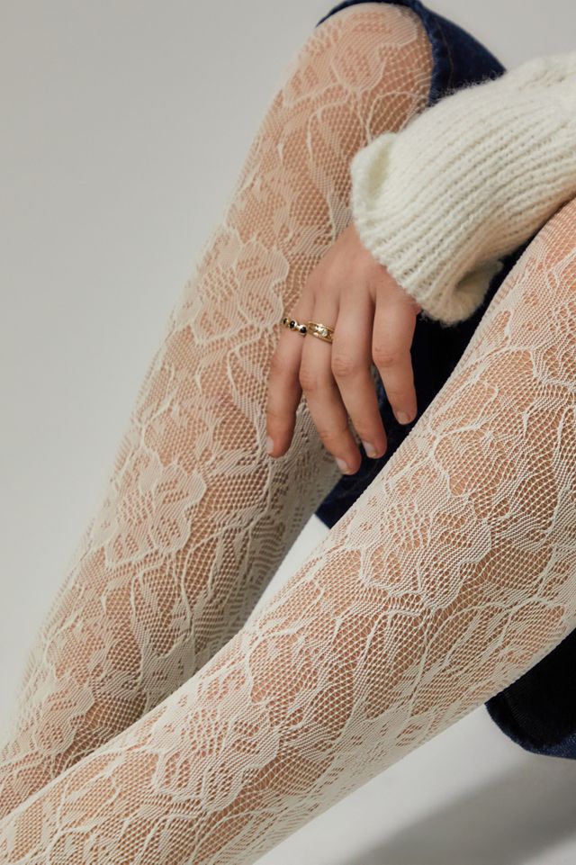 Out From Under Maude Lace Tights