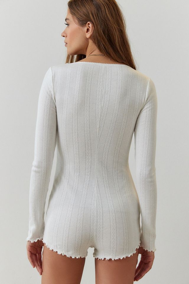 Combinaison de détente en pointelle Sweet Dreams Out From Under #2