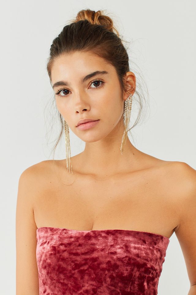 Out From Under MJ Velvet Tube Top Bodysuit #4