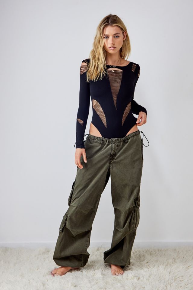 Out From Under Deep Plunge Bodysuit  Urban Outfitters Singapore Official  Site