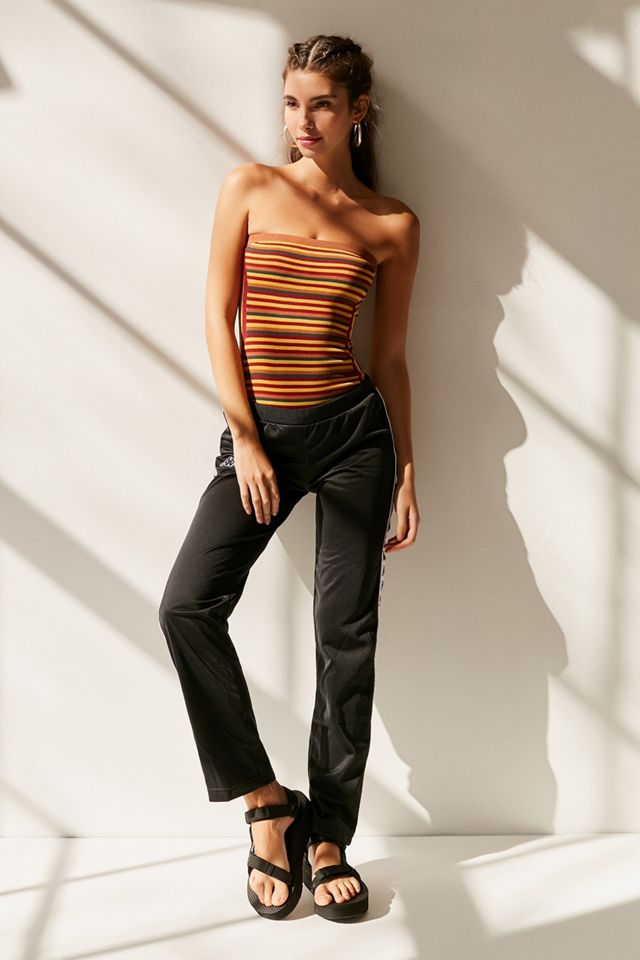 Out From Under Clover Stripe Tube Top Bodysuit #3