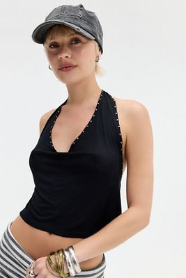 Top Halter con Borchie Kira Silence + Noise