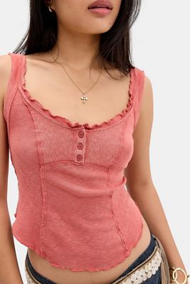Camiseta sin Mangas con Volantes Jules BDG