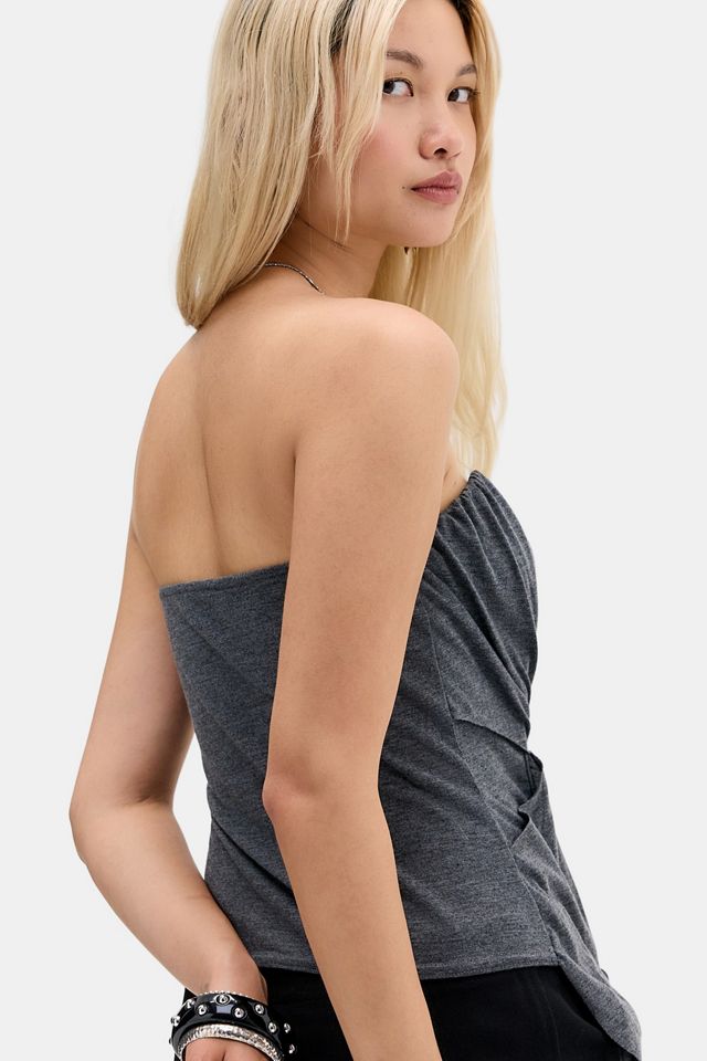 Silence + Noise Drape Corset Top #3