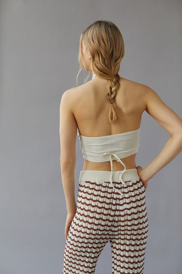 UO Valeria Wrap-Over Halter Top #2