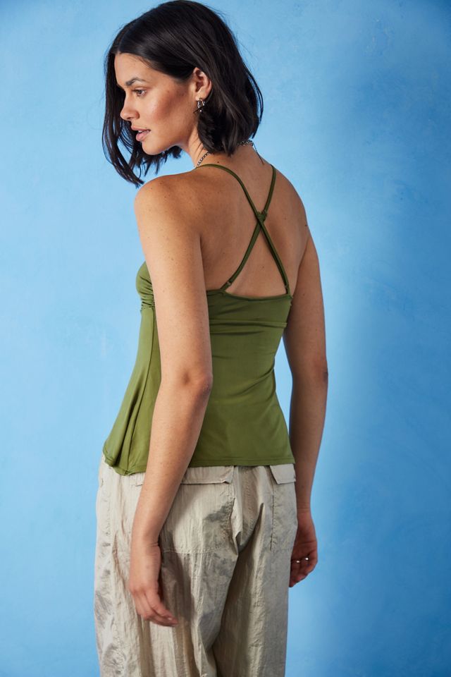 UO – Camisole „Brittany“ mit Schlitz vorne und Ring-Detail #3