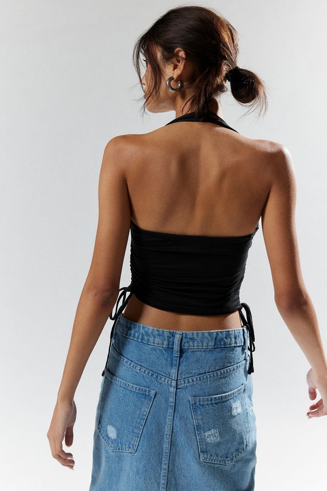 Silence + Noise Sapphire Halter Top  #4