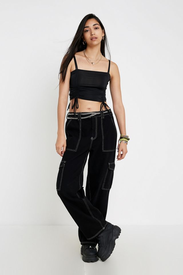 UO Ruched Satin Cami #3