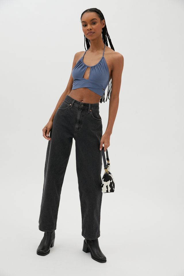 UO Dusk Blue Halter Top #3