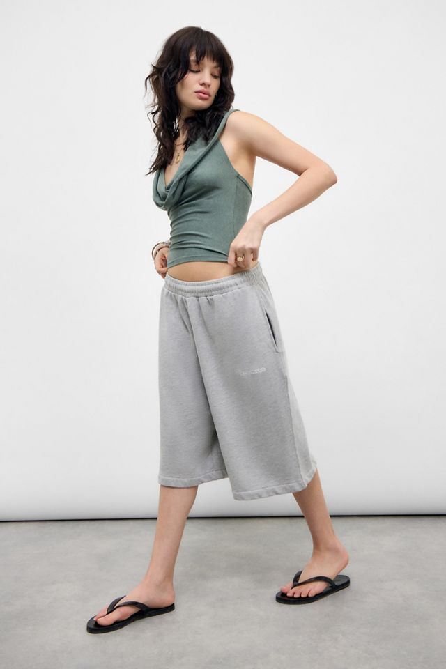 Silence + Noise Coyote Hooded Cowl Halter Top
 #1