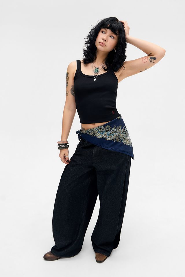 BDG Jessie Geripptes Scoop Neck Weste
 #2