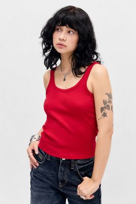 Top Canotta in Cotone UO Jessie