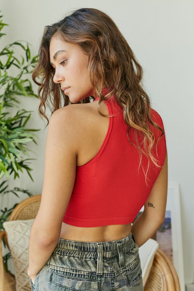 UO – Recyceltes, geripptes Tanktop „Zoe“ mit Racerback #1