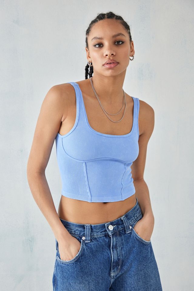 UO Kallie Seamless Corset Vest #1