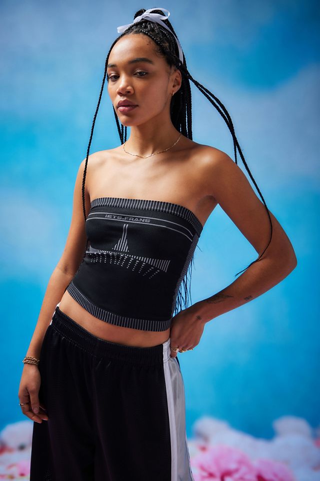 iets frans... Lara Bandeau Crop Top  #1