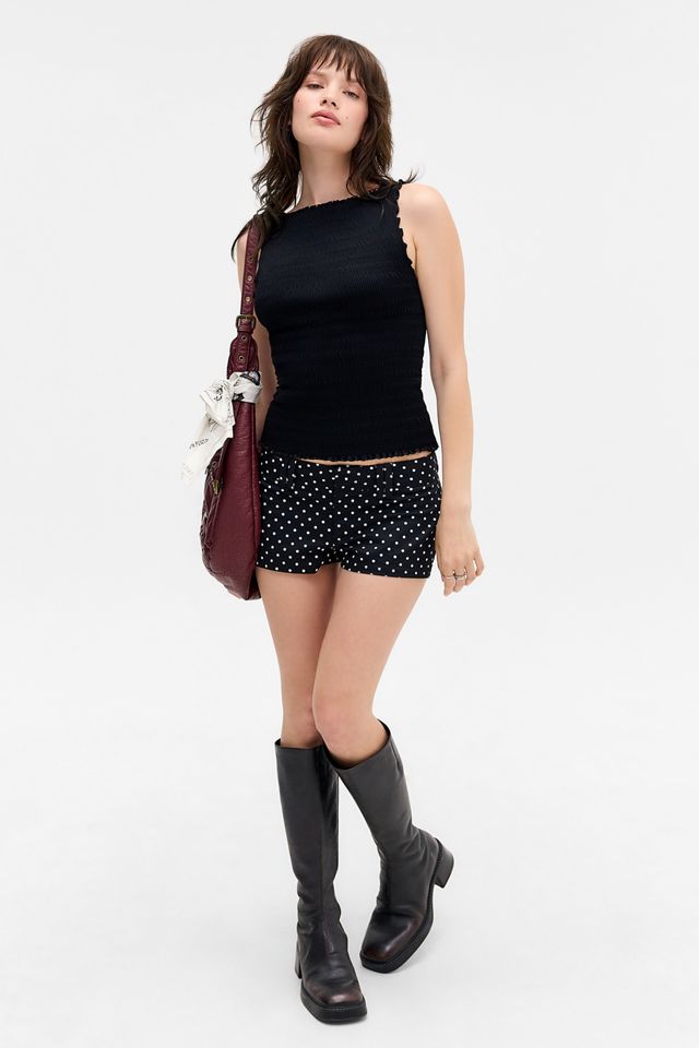 UO Joyce Gerafftes Top #1