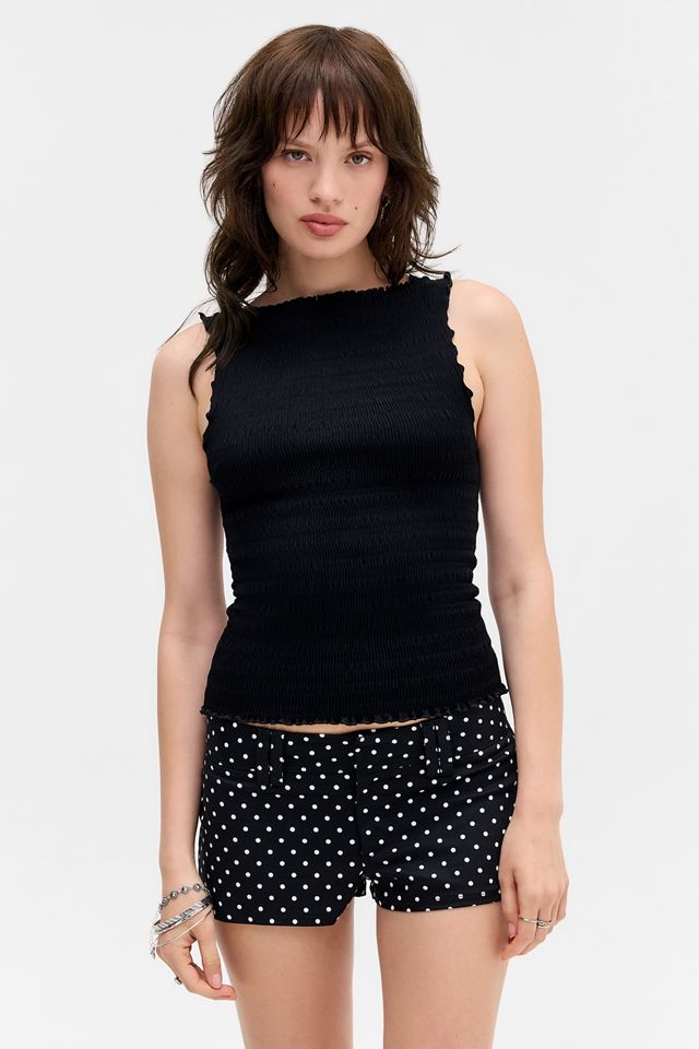 UO Joyce Gerafftes Top #2