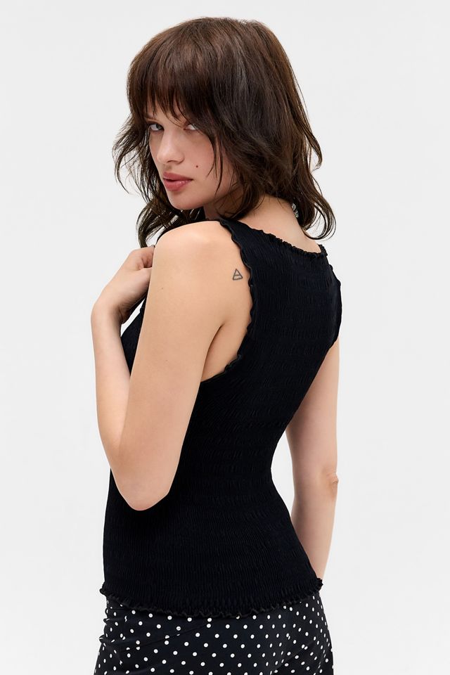 UO Joyce Gerafftes Top #3