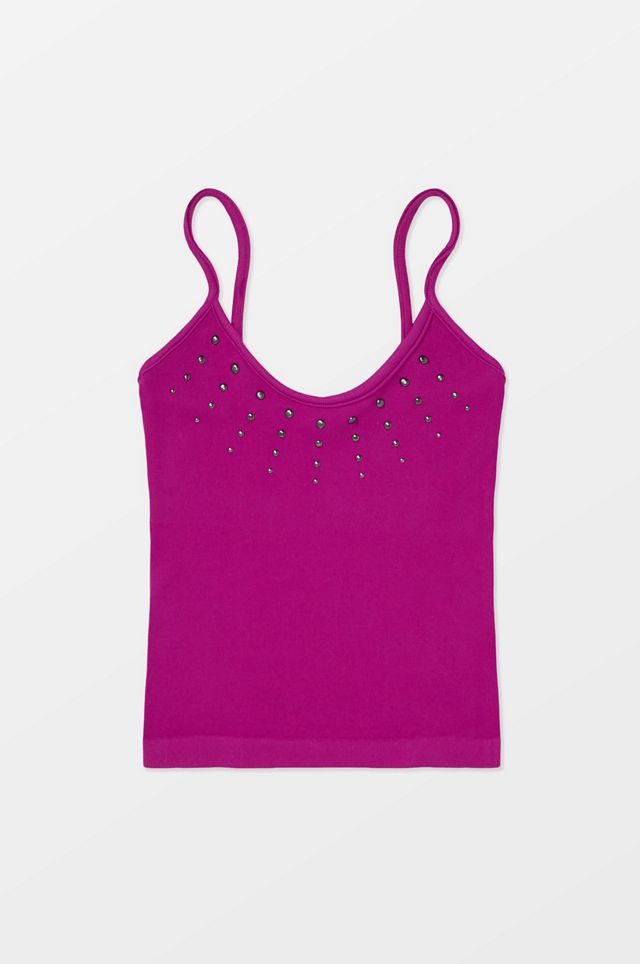 Camiseta de Tirantes Acanalada con Tachuelas UO Molly #6