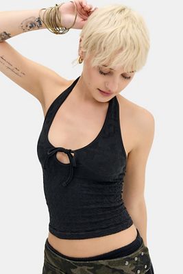 Top Halter Senza Cuciture UO Lue