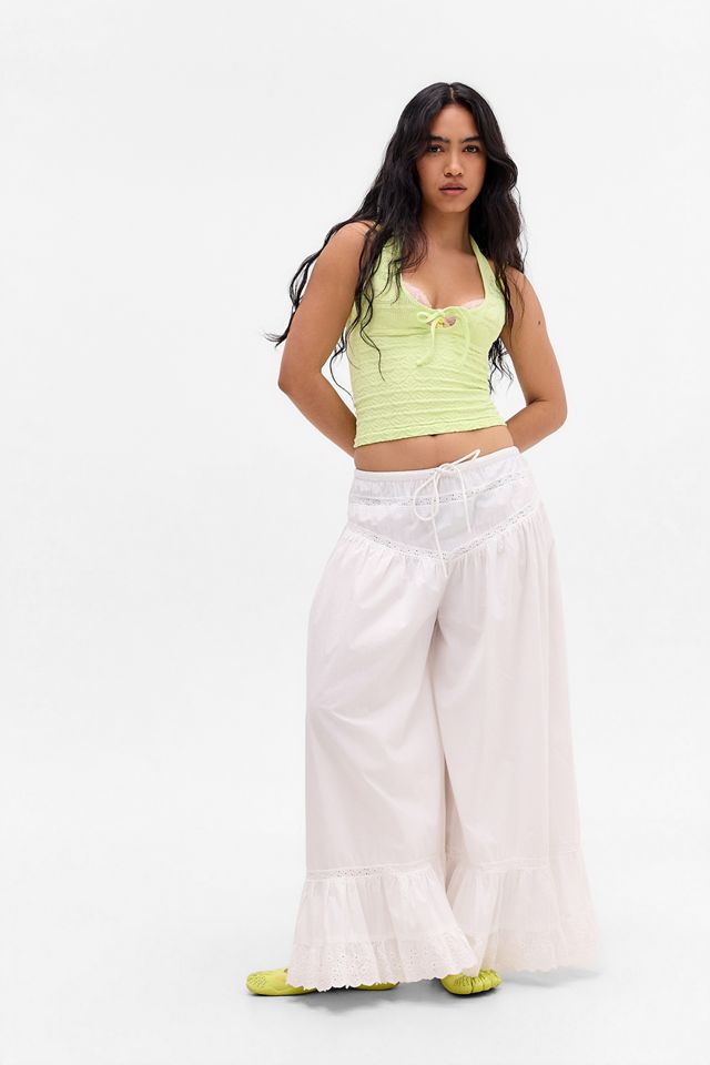 Top Halter Senza Cuciture UO Lue #1