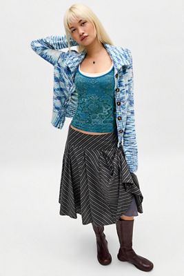 Camisole côtelée tapisserie UO Molly