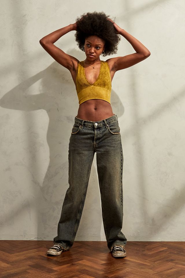 BDG Josie Recycled Acid Wash Vest #2