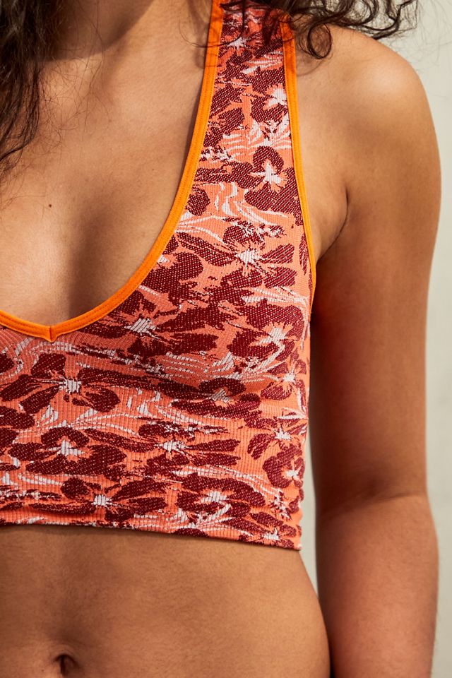 UO Recycled Josie Hawaiian Ribbed V-Neck Vest