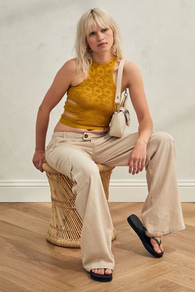 iets frans... Lexi Lace Cut-Out Vest  #2