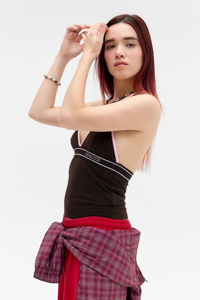 iets frans... Tyla Logo Halter Top #1