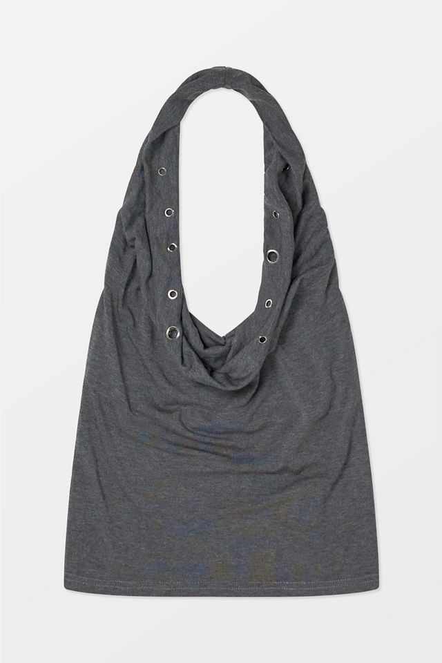 Top Halter Eyelet con Cowl Coyote Silence + Noise #4