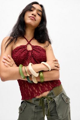 Kimchi Blue Belle Spitze Bandeau Top