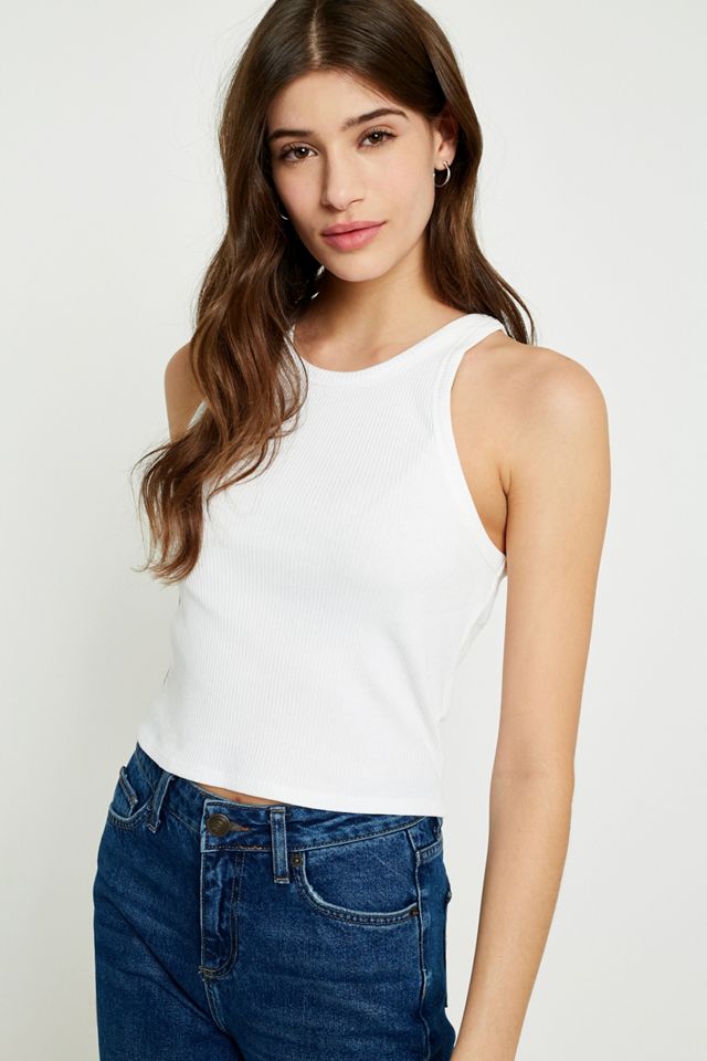 Racerback Tank Forever 21 High Neck Tank Top All Over Print