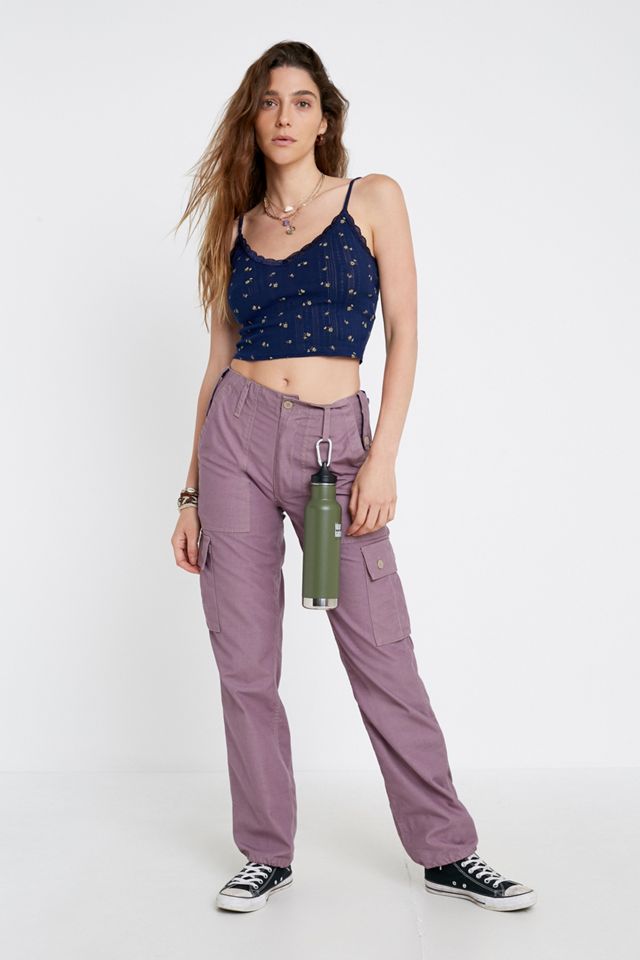 UO Ditsy Floral Pointelle V-Neck Cami #3