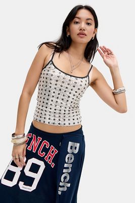 UO Silvie Trägertop mit Polka Dots