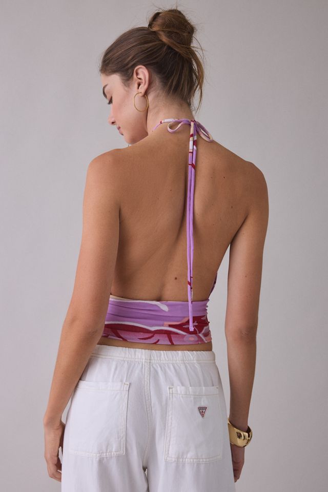 UO Crashing Out Halter Top #1