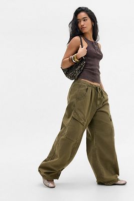 Silence + Noise Tie-Up Racer Tank Top