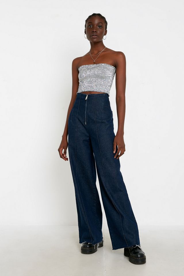 UO Holographic Tube Top #2