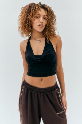 Silence + Noise Morg Halterneck Top | Urban Outfitters UK