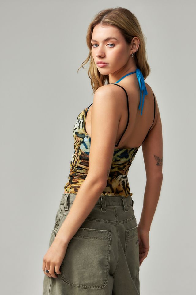 UO Candy Double-Layer Halterneck Top #3