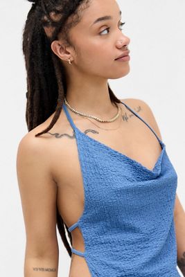 Silence + Noise Selena Textured Top