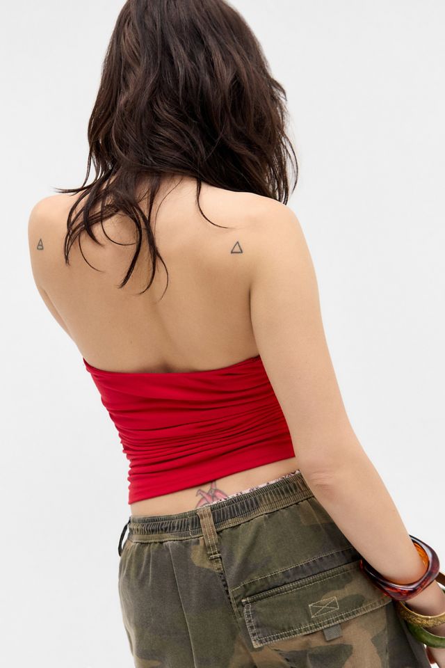 Silence + Noise Esme Cut Out Neckholder Top #4