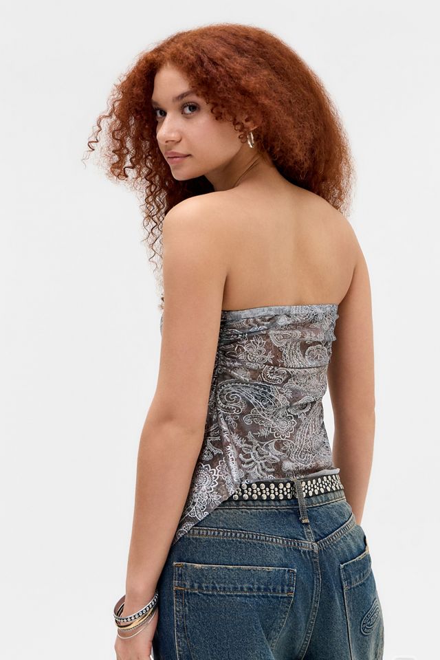 Top Paisley Indie Kimchi Blue #3