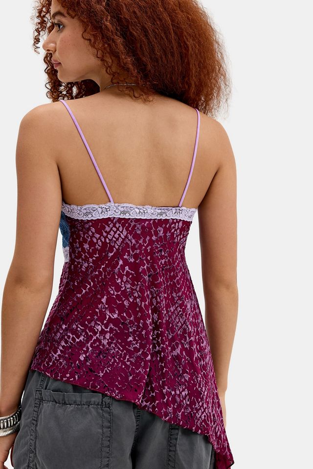 Kimchi Blue Estelle Asymmetrisches Langes Cami #3