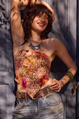 UO Bandana Scarf Bandeau Top