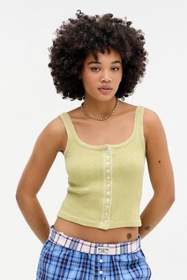 BDG Maeve Button-Through Top